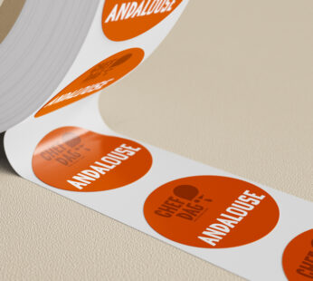 STICKER "ANDALOUSE" 1000PC