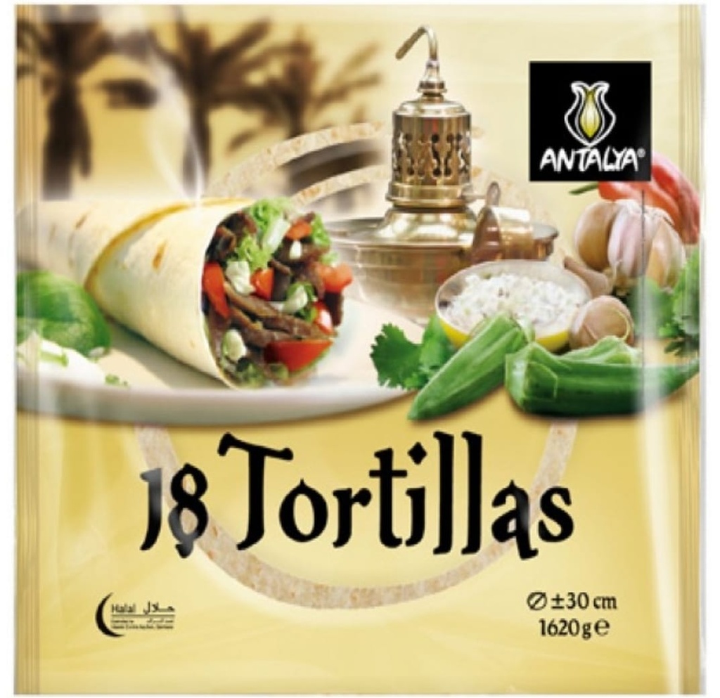 TORTILLA ANTALYA 30CM 108ST
