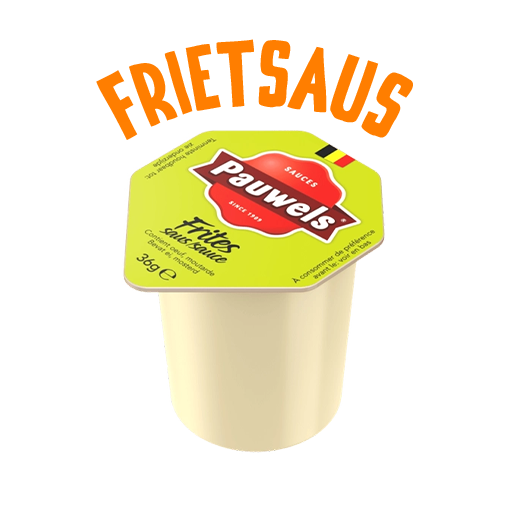FRIETSAUCE CUP 36G*120 PAUWELS