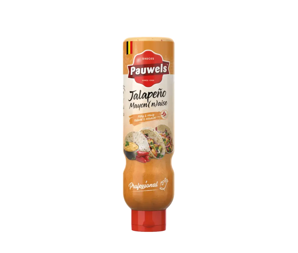 MAYONAISE-JALAPENO TUBE 875GR