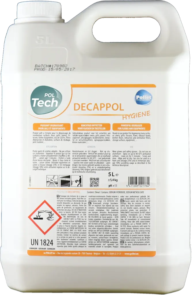 GRILL CLEANER DECAPPOL 5L