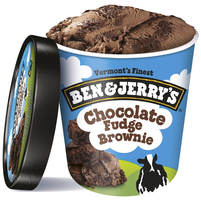 BEN&JERRY FUDGE BROWNIE 12X100ML