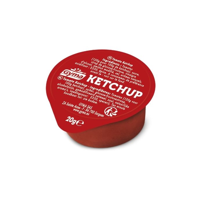GYMA CUP KETCHUP 20G/216