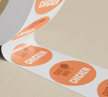 [EQP34] STICKER "CHICKEN" 1000PC