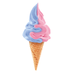 [FRG37] SOFT ICE CREAM BUBBLEGUM 15X145 ML