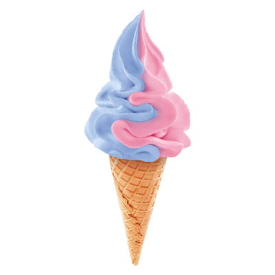 [FRG37] SOFT ICE CREAM BUBBLEGUM 15X145 ML
