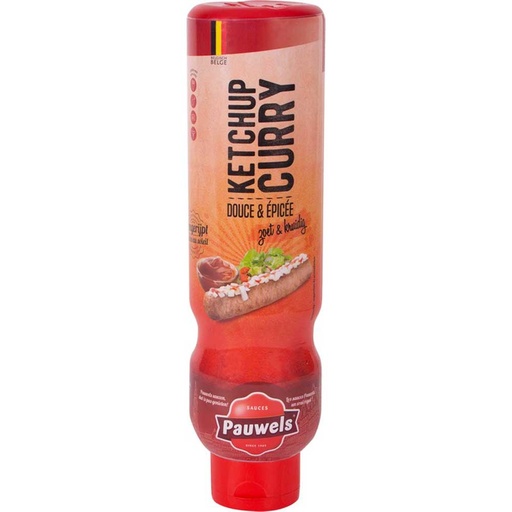 [SOS25] CURRY KETCHUP TUBE  PAUWELS 1L