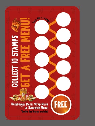 [EQP50] KLANTENKAART 85*55 MM