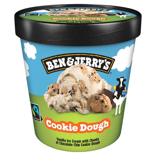 [FRG31] BEN&JERRY COOKIE DOUGH 12X100ML