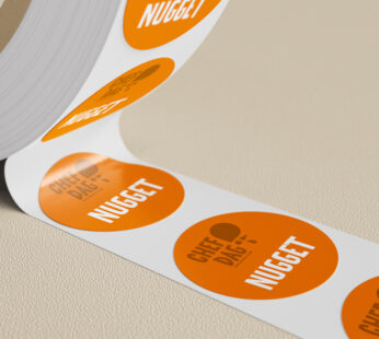 [EQP28] STICKER "NUGGET" 1000PC